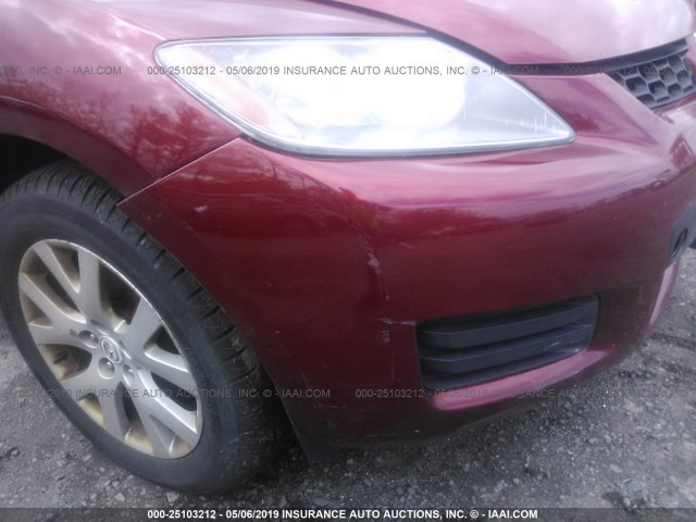 JM3ER29LX90232677 - 2009 MAZDA CX-7 RED photo 6