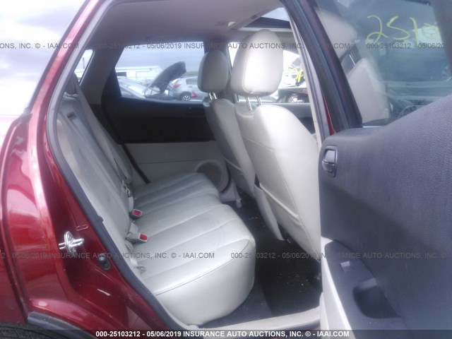 JM3ER29LX90232677 - 2009 MAZDA CX-7 RED photo 8