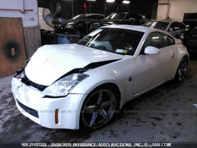 JN1AZ34E23T004428 - 2003 NISSAN 350Z COUPE WHITE photo 2