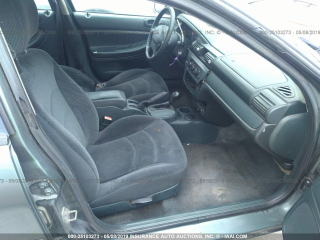 1C3EL46XX4N184028 - 2004 CHRYSLER SEBRING LX GRAY photo 5