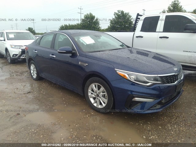 5XXGT4L34KG279831 - 2019 KIA OPTIMA LX/S BLUE photo 1