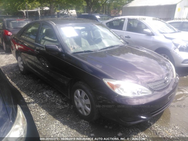 4T1BE32K14U859201 - 2004 TOYOTA CAMRY LE/XLE/SE BURGUNDY photo 1