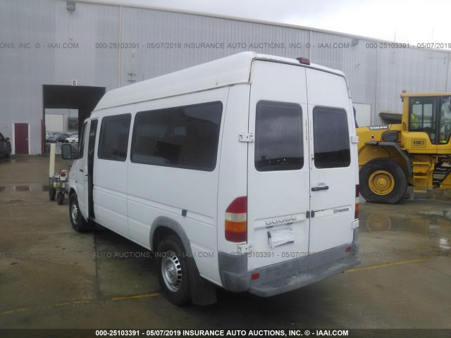 WD5WD642835496039 - 2003 SPRINTER 2500 SPRINTER  WHITE photo 3