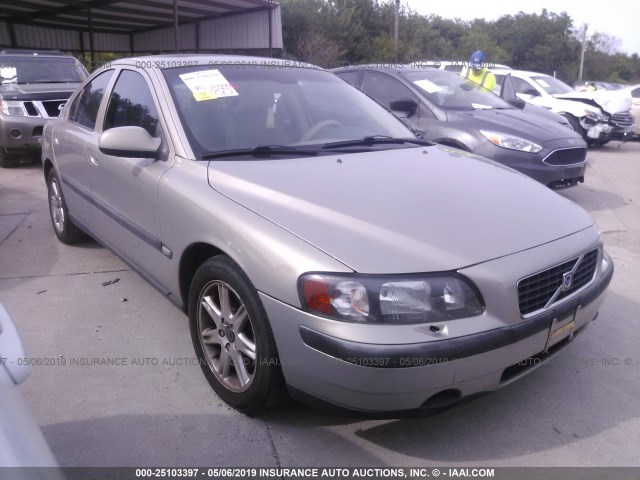 YV1RS61T332247223 - 2003 VOLVO S60 GOLD photo 1