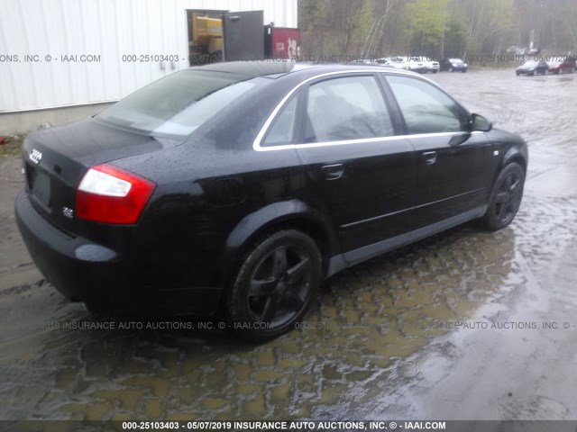 WAULT68E03A361098 - 2003 AUDI A4 3.0 QUATTRO BLACK photo 4