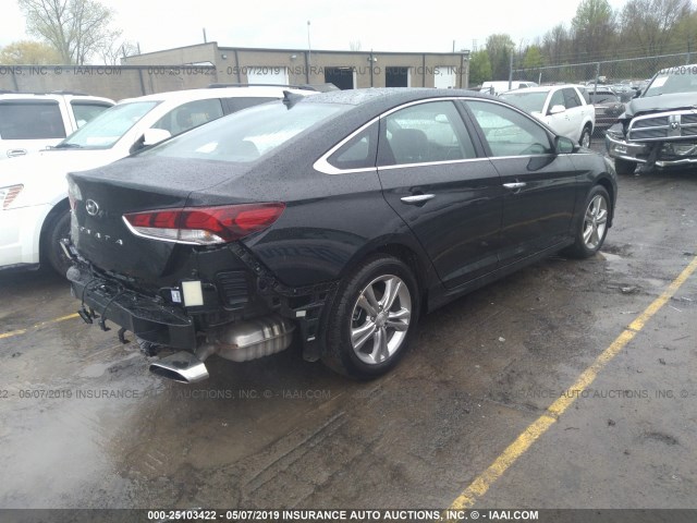 5NPE34AF2KH774473 - 2019 HYUNDAI SONATA LIMITED/SEL/SPORT BLACK photo 4