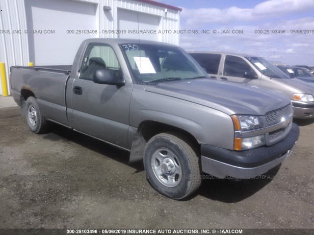 1GCEC14T23Z259807 - 2003 CHEVROLET SILVERADO C1500 TAN photo 1