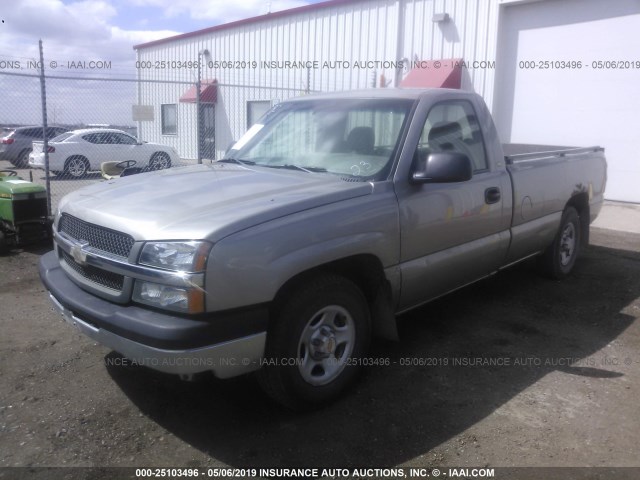 1GCEC14T23Z259807 - 2003 CHEVROLET SILVERADO C1500 TAN photo 2