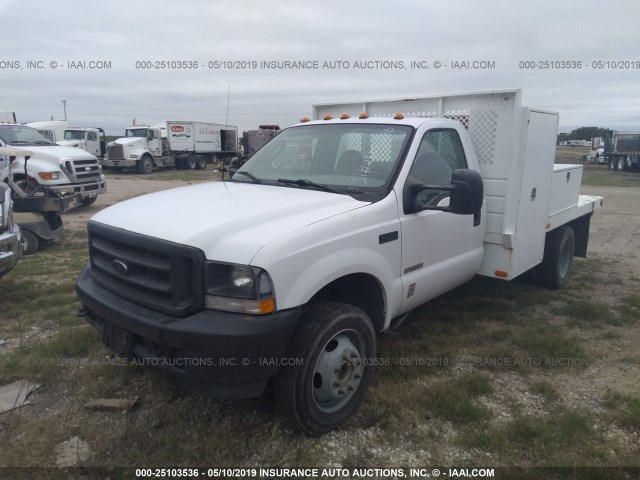 1FDAF56P93ED50346 - 2003 FORD F550 WHITE photo 2