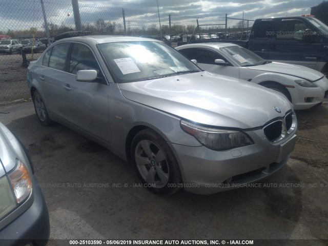 WBANF33596CS38026 - 2006 BMW 525 XI SILVER photo 1