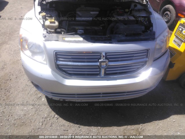 1B3CB3HA3BD234491 - 2011 DODGE CALIBER MAINSTREET SILVER photo 6