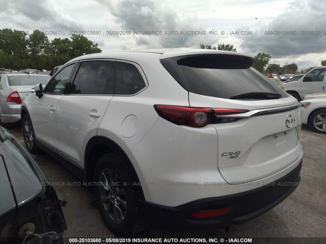 JM3TCBCY1J0223495 - 2018 MAZDA CX-9 TOURING WHITE photo 3