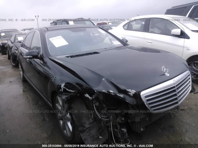 WDDNG71X07A101250 - 2007 MERCEDES-BENZ S 550 BLACK photo 1