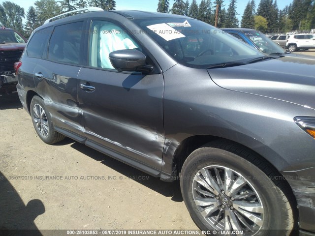 5N1DR2MM0KC612745 - 2019 NISSAN PATHFINDER S/SL/SV/PLATINUM 绿色 照片 6