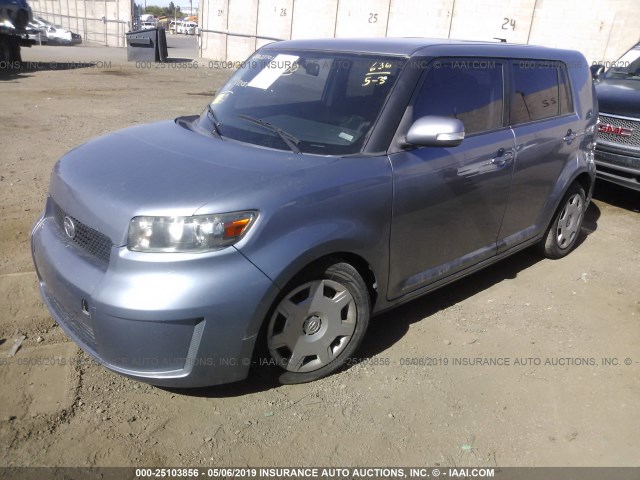 JTLKE50E291067195 - 2009 TOYOTA SCION XB 浅蓝色 照片 2