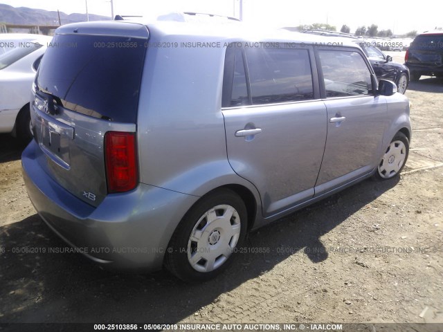 JTLKE50E291067195 - 2009 TOYOTA SCION XB 浅蓝色 照片 4