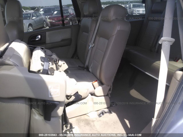 1FMFU17595LA94399 - 2005 FORD EXPEDITION EDDIE BAUER BLUE photo 8