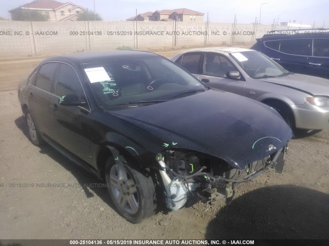 2G1WB5E34E1105262 - 2014 CHEVROLET IMPALA LIMITED LT BLACK photo 1