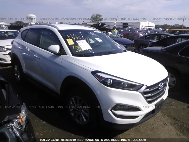 KM8J3CA4XHU293565 - 2017 HYUNDAI TUCSON LIMITED/SPORT AND ECO/SE WHITE photo 1