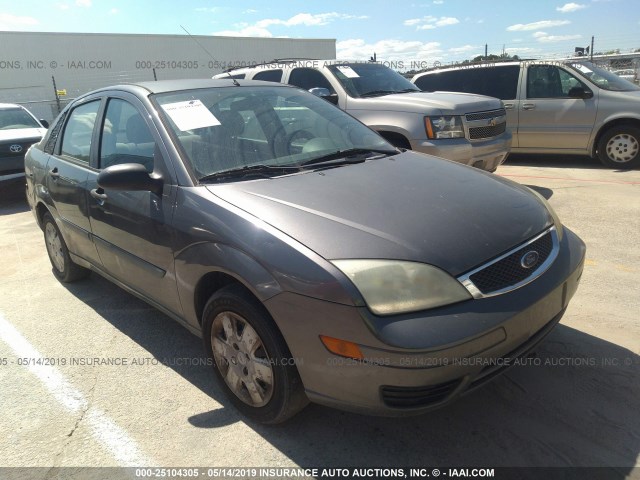 1FAFP34N97W114203 - 2007 FORD FOCUS ZX4/S/SE/SES GRAY photo 1