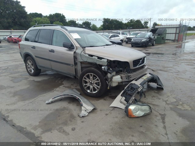 YV1CZ91H641083911 - 2004 VOLVO XC90 T6 GOLD photo 1