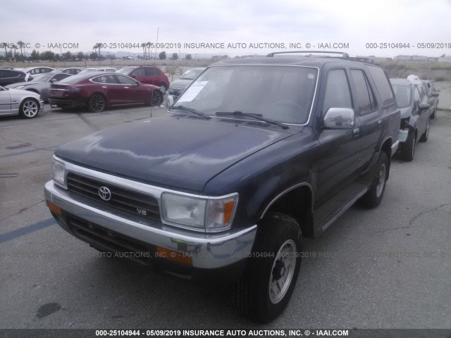 JT3VN29V2R0025534 - 1994 TOYOTA 4RUNNER VN29 SR5 BLUE photo 2