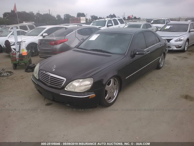 WDBNG75J3YA074822 - 2000 MERCEDES-BENZ S 500 BLACK photo 6