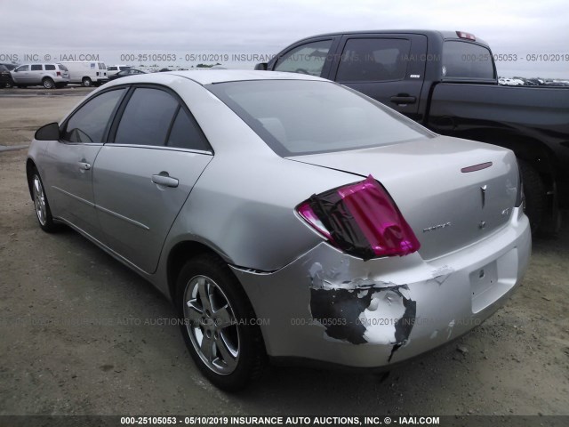 1G2ZH58N874165153 - 2007 PONTIAC G6 GT SILVER photo 3