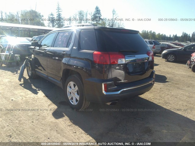 2GKALNEK7G6114893 - 2016 GMC TERRAIN SLE GRAY photo 3