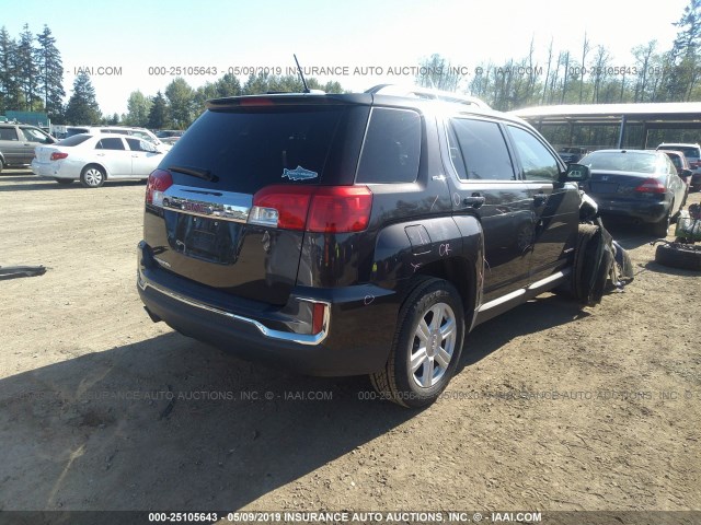 2GKALNEK7G6114893 - 2016 GMC TERRAIN SLE GRAY photo 4