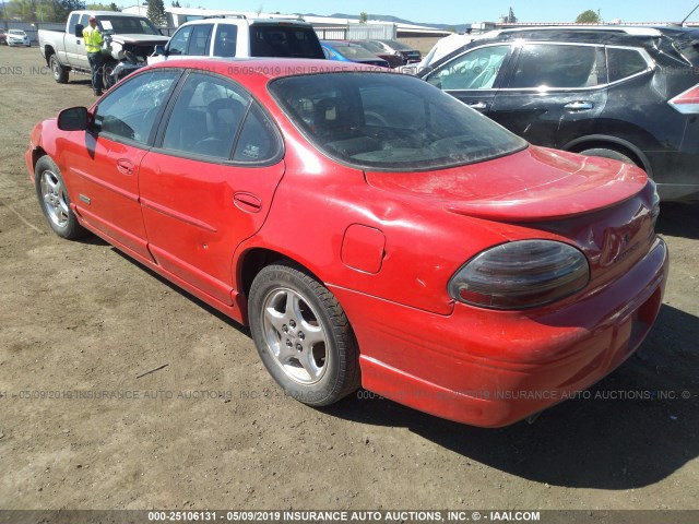 1G2WP5218WF306429 - 1998 PONTIAC GRAND PRIX GTP RED photo 3