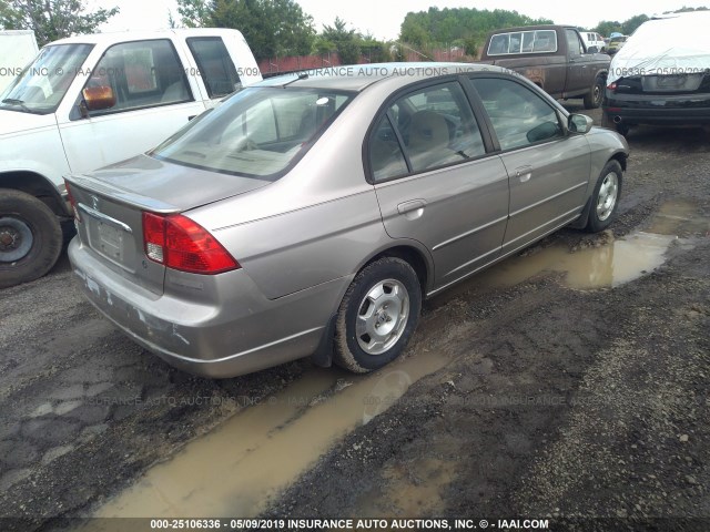 JHMES96653S032028 - 2003 HONDA CIVIC GOLD photo 4