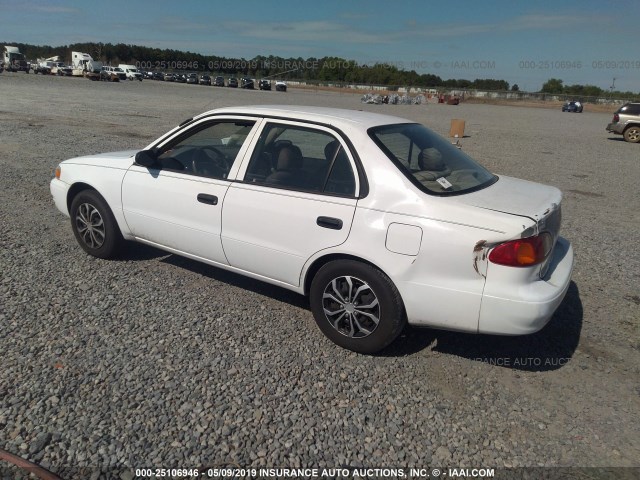 1NXBR12E4XZ160720 - 1999 TOYOTA COROLLA VE/CE/LE WHITE photo 3