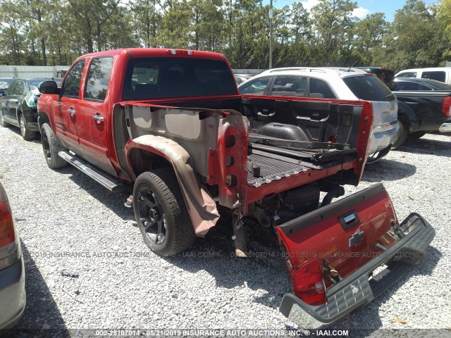 3GCPKREA1CG225073 - 2012 CHEVROLET SILVERADO K1500 LS RED photo 3