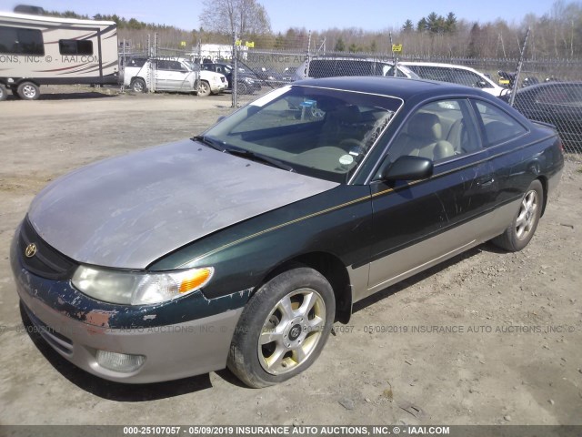 2T1CF22PXXC115366 - 1999 TOYOTA CAMRY SOLARA SE/SLE Yaşıl foto 2