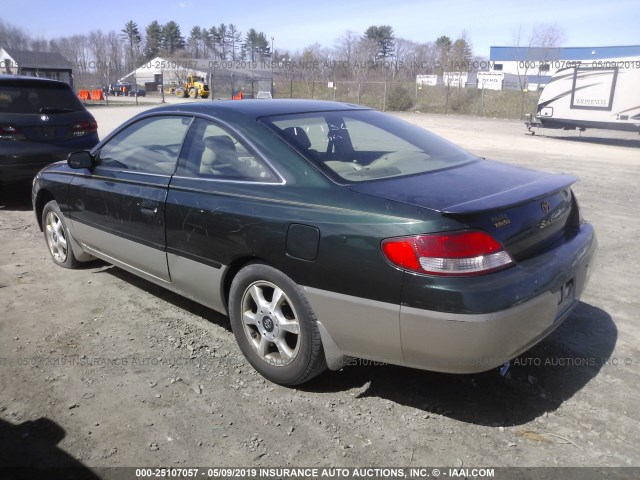 2T1CF22PXXC115366 - 1999 TOYOTA CAMRY SOLARA SE/SLE Yaşıl foto 3