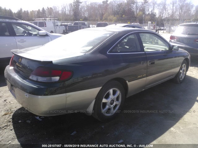 2T1CF22PXXC115366 - 1999 TOYOTA CAMRY SOLARA SE/SLE Yaşıl foto 4