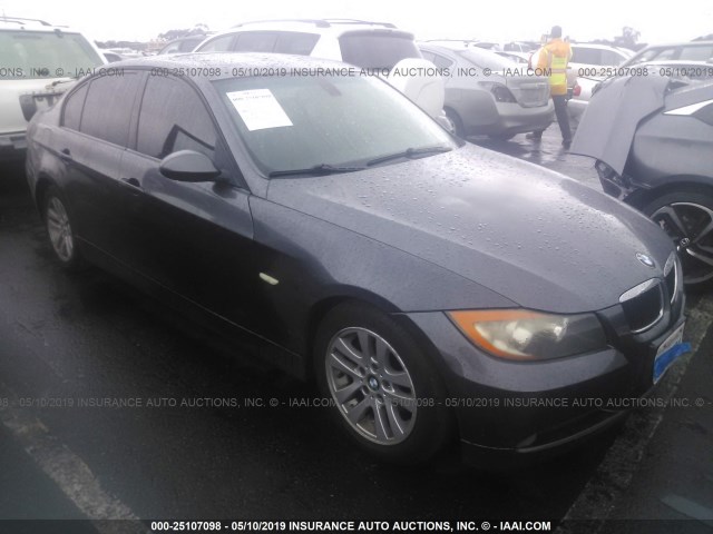 WBAVB17556NK38538 - 2006 BMW 325 I AUTOMATIC შავი ფოტო 1