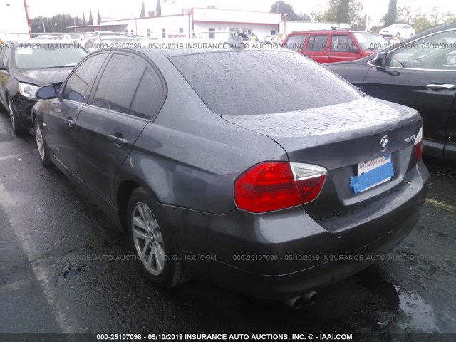 WBAVB17556NK38538 - 2006 BMW 325 I AUTOMATIC შავი ფოტო 3