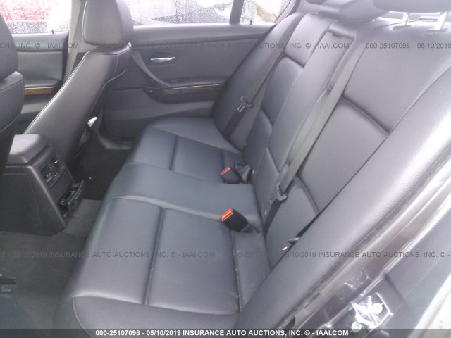 WBAVB17556NK38538 - 2006 BMW 325 I AUTOMATIC შავი ფოტო 8