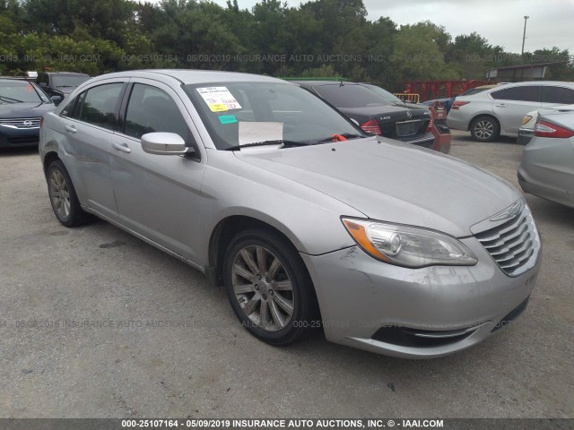 1C3CCBBB3CN101401 - 2012 CHRYSLER 200 TOURING SILVER photo 1