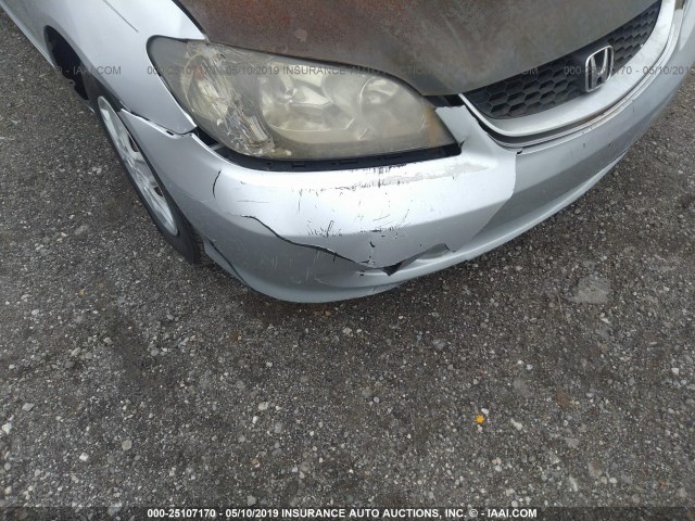 1HGEM21155L033676 - 2005 HONDA CIVIC DX VP Gümüş foto 6
