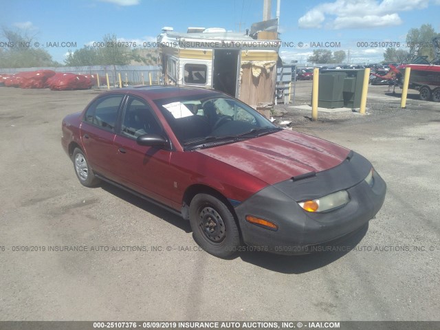 1G8ZZ52811Z246902 - 2001 SATURN 4 DOOR RED photo 1