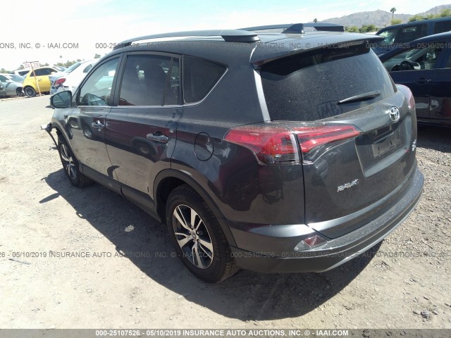 2T3RFREV8JW853449 - 2018 TOYOTA RAV4 ADVENTURE/XLE 黑色 照片 3