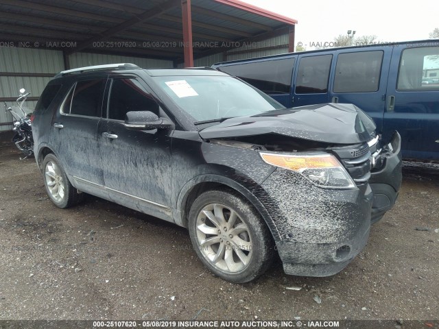 1FMHK8F82BGA32060 - 2011 FORD EXPLORER LIMITED BLACK photo 1