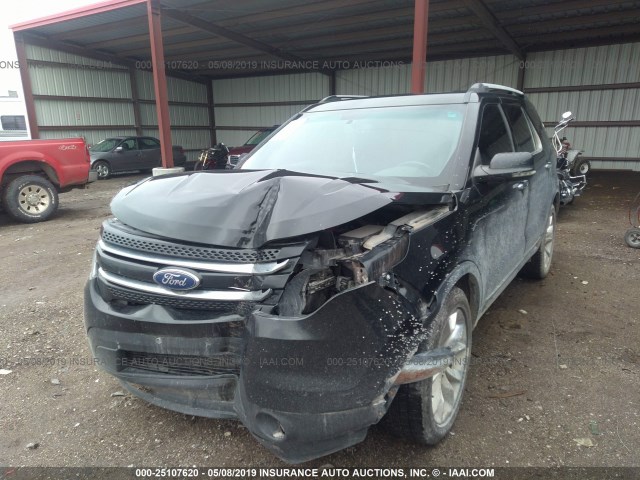 1FMHK8F82BGA32060 - 2011 FORD EXPLORER LIMITED BLACK photo 6