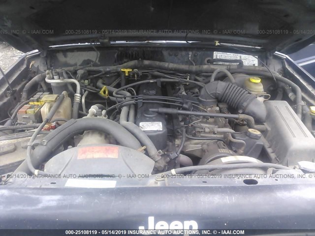 1J4FT68S0WL214420 - 1998 JEEP CHEROKEE SPORT/CLASSIC შავი ფოტო 10