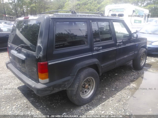 1J4FT68S0WL214420 - 1998 JEEP CHEROKEE SPORT/CLASSIC შავი ფოტო 4
