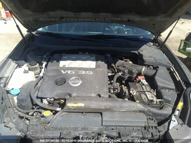 1N4BA41E04C880733 - 2004 NISSAN MAXIMA SE/SL TAN photo 10