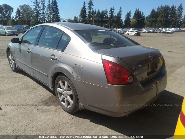 1N4BA41E04C880733 - 2004 NISSAN MAXIMA SE/SL TAN photo 3